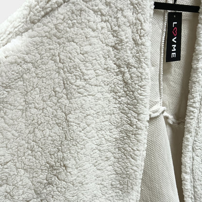 CÁRDIGAN SUAVE TEJIDO BORREGUITO LV2411252