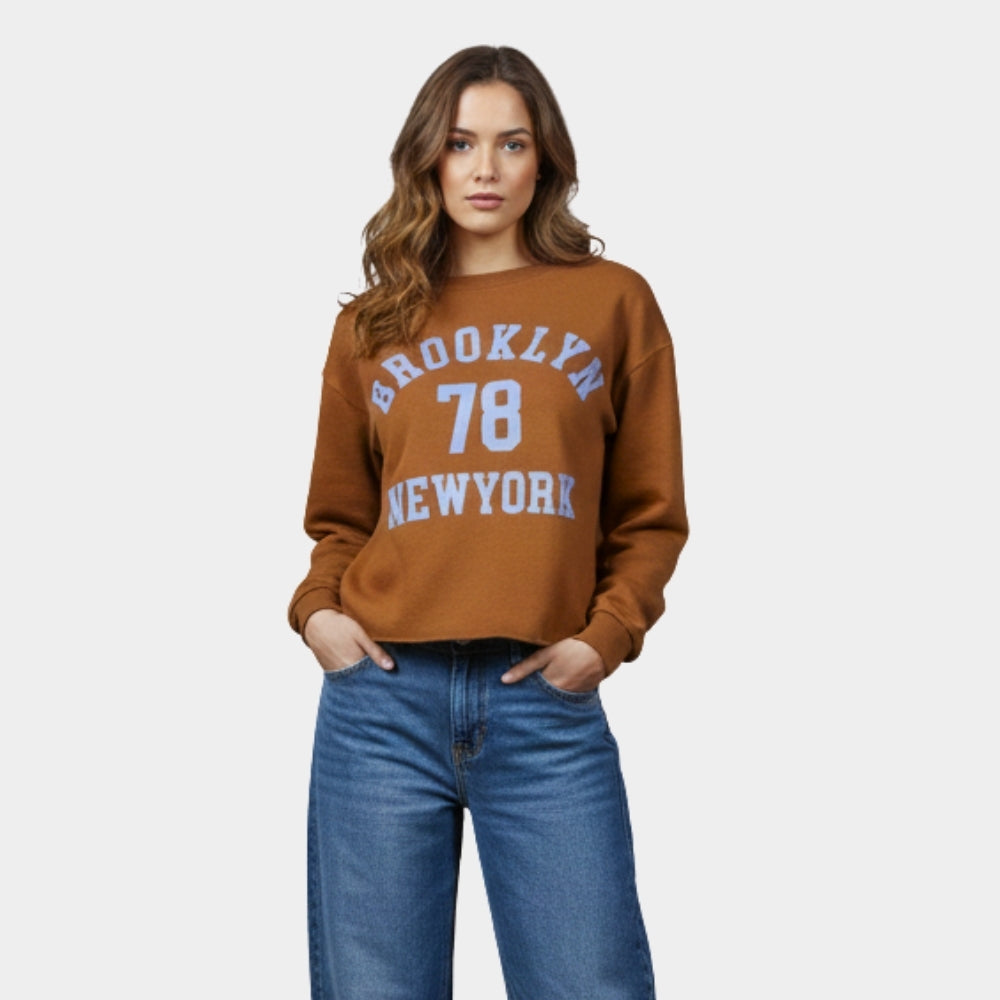 SUÉTER VINTAGE ESTAMPADO &quot;BROOKLYN&quot; LV2594