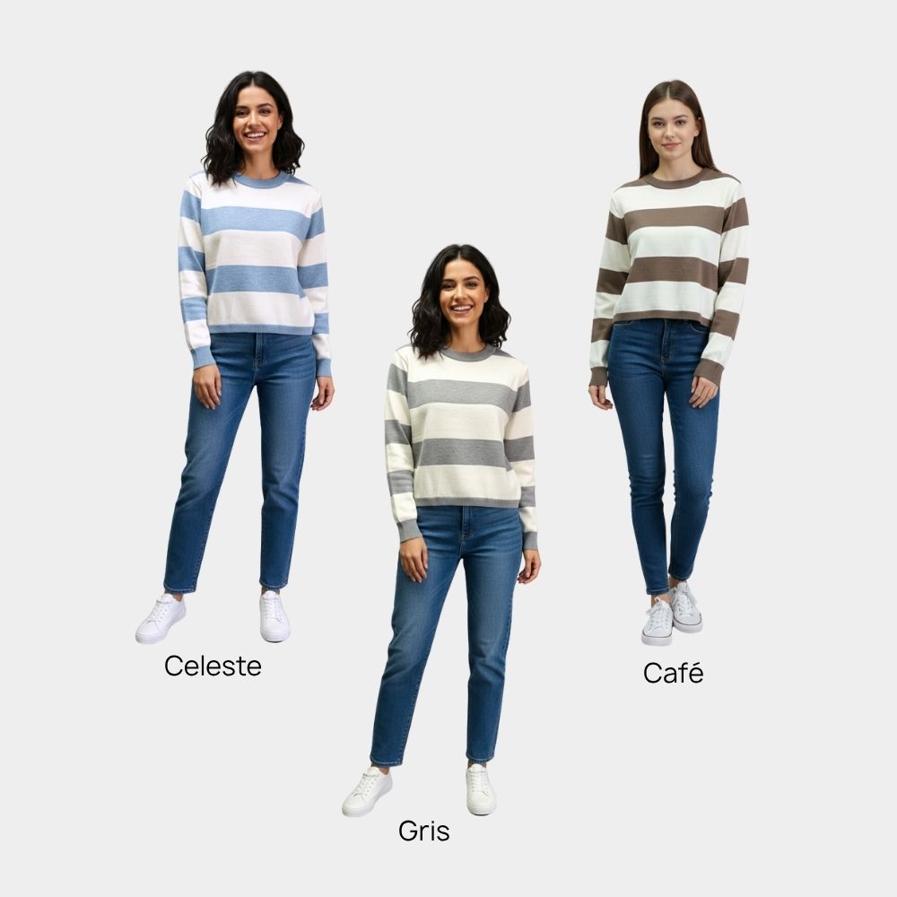 SUÉTER HOLGADO DE RAYAS M88