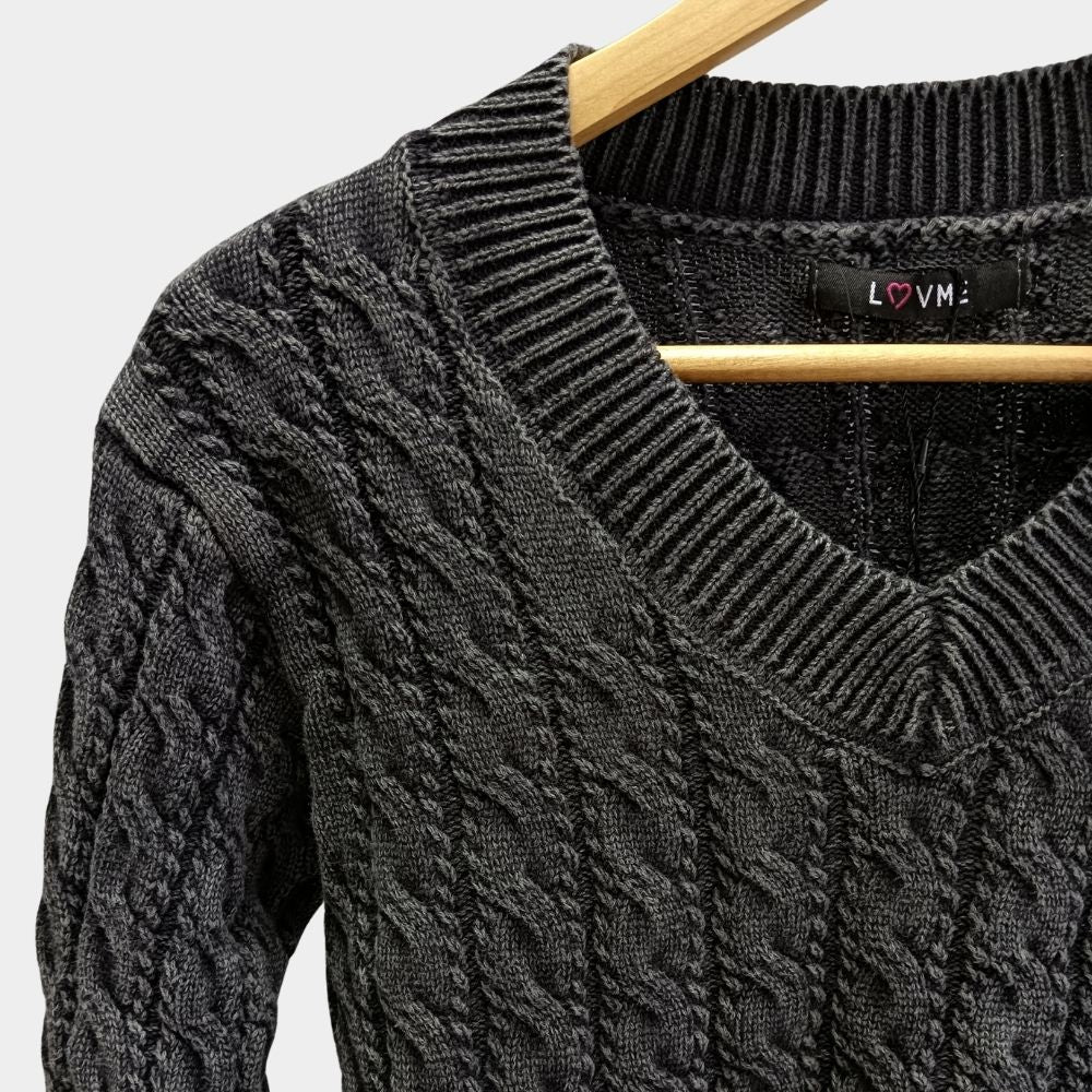 SUÉTER TEJIDO DESLAVADO M-116