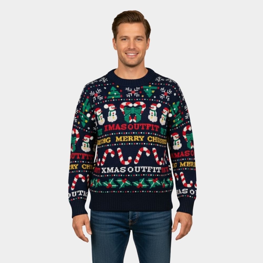 SUÉTER TEJIDO NAVIDEÑO CLÁSICO UNISEX LV259154