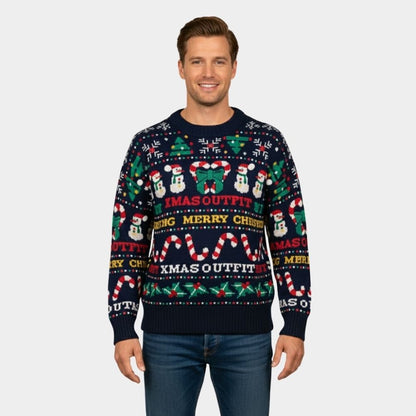 SUÉTER TEJIDO NAVIDEÑO CLÁSICO UNISEX LV259154