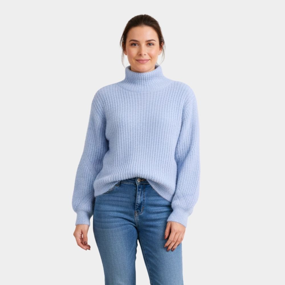 SUÉTER TEJIDO CUELLO ALTO M-04-1