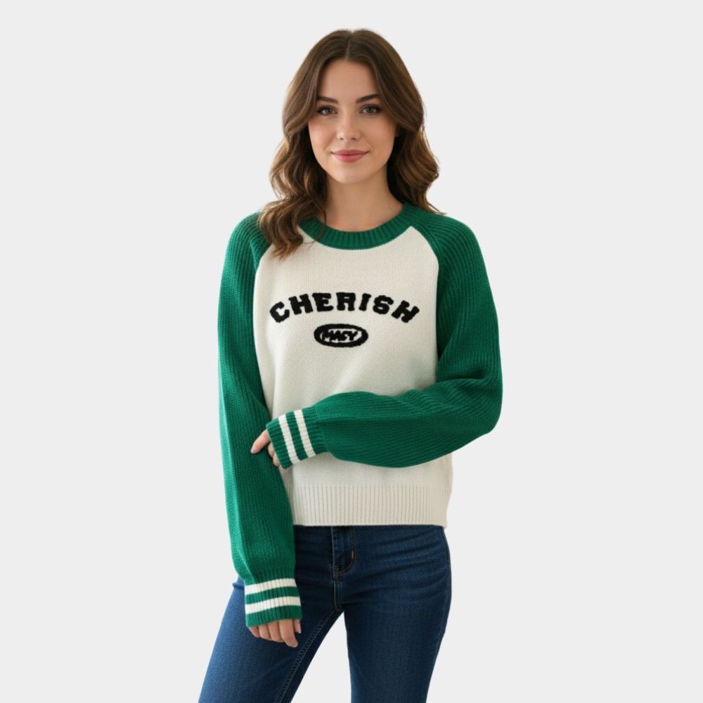 SUÉTER ESTILO UNIVERSITARIO M-106