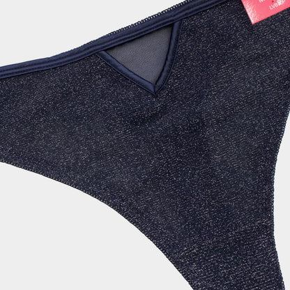 TANGA MESH BRILLOSO LV870