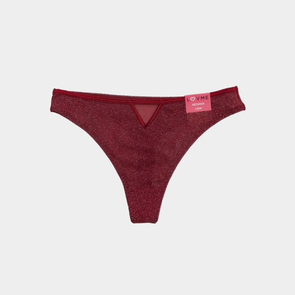 TANGA MESH BRILLOSO LV870