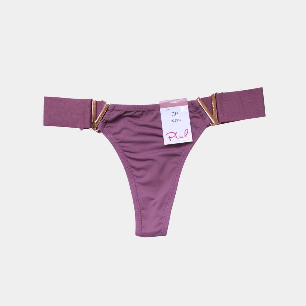 TANGA DETALLES METÁLICOS PI2536T