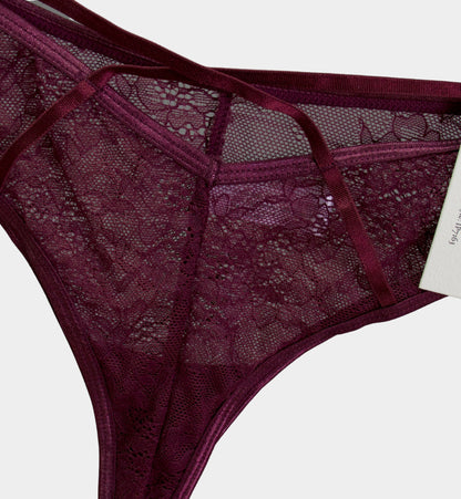 PANTY CACHETERO DE ENCAJE IP7163