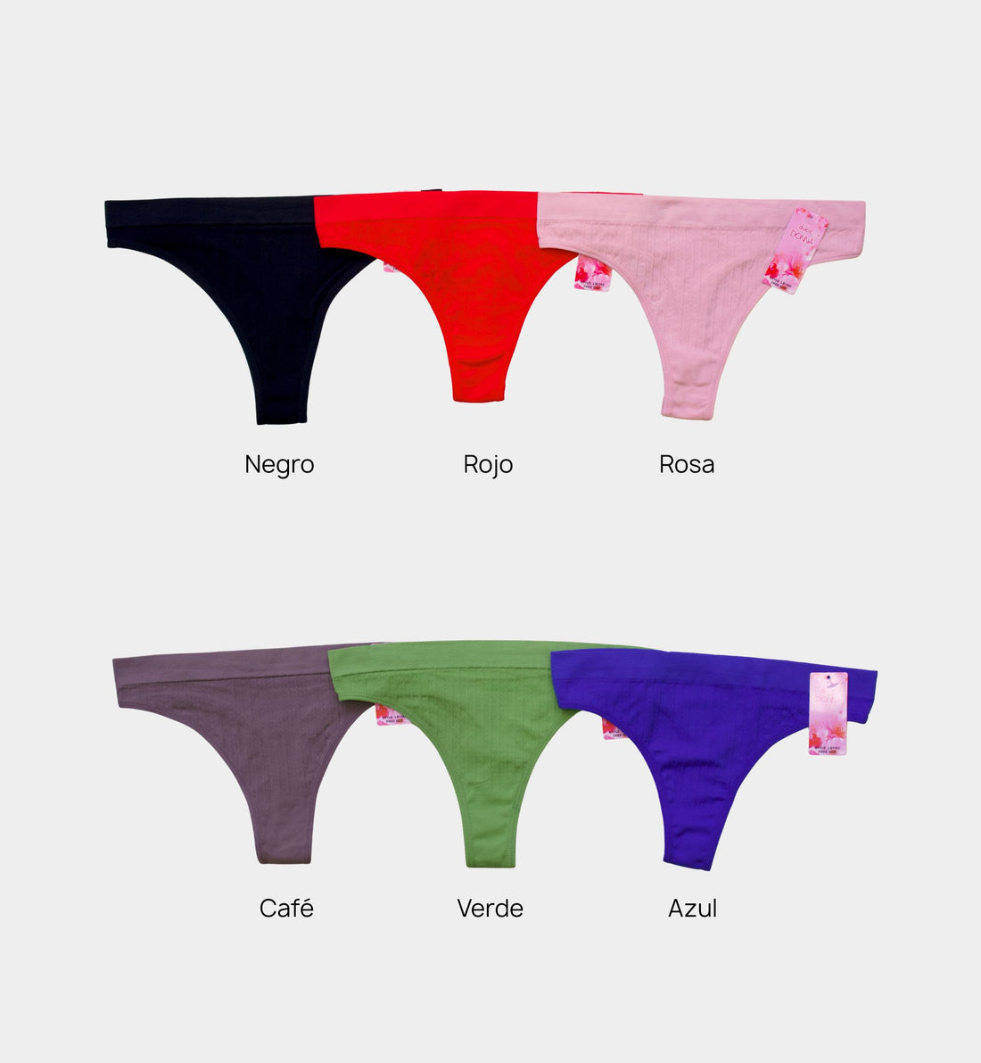 TANGA UNITALLA COLORES LB1185