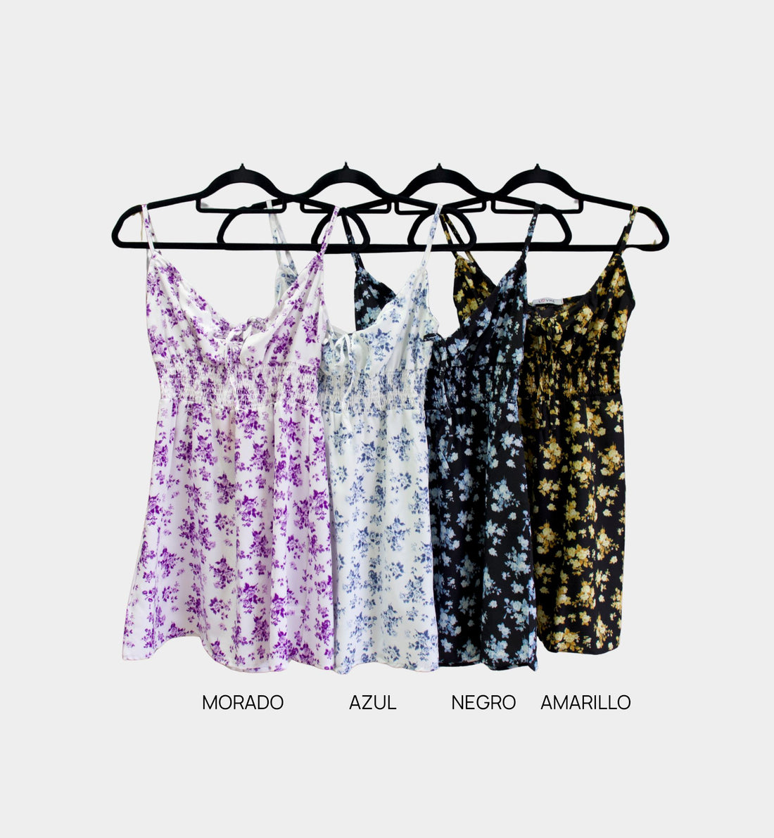 VESTIDO FLOERADO CORTO LVZ071