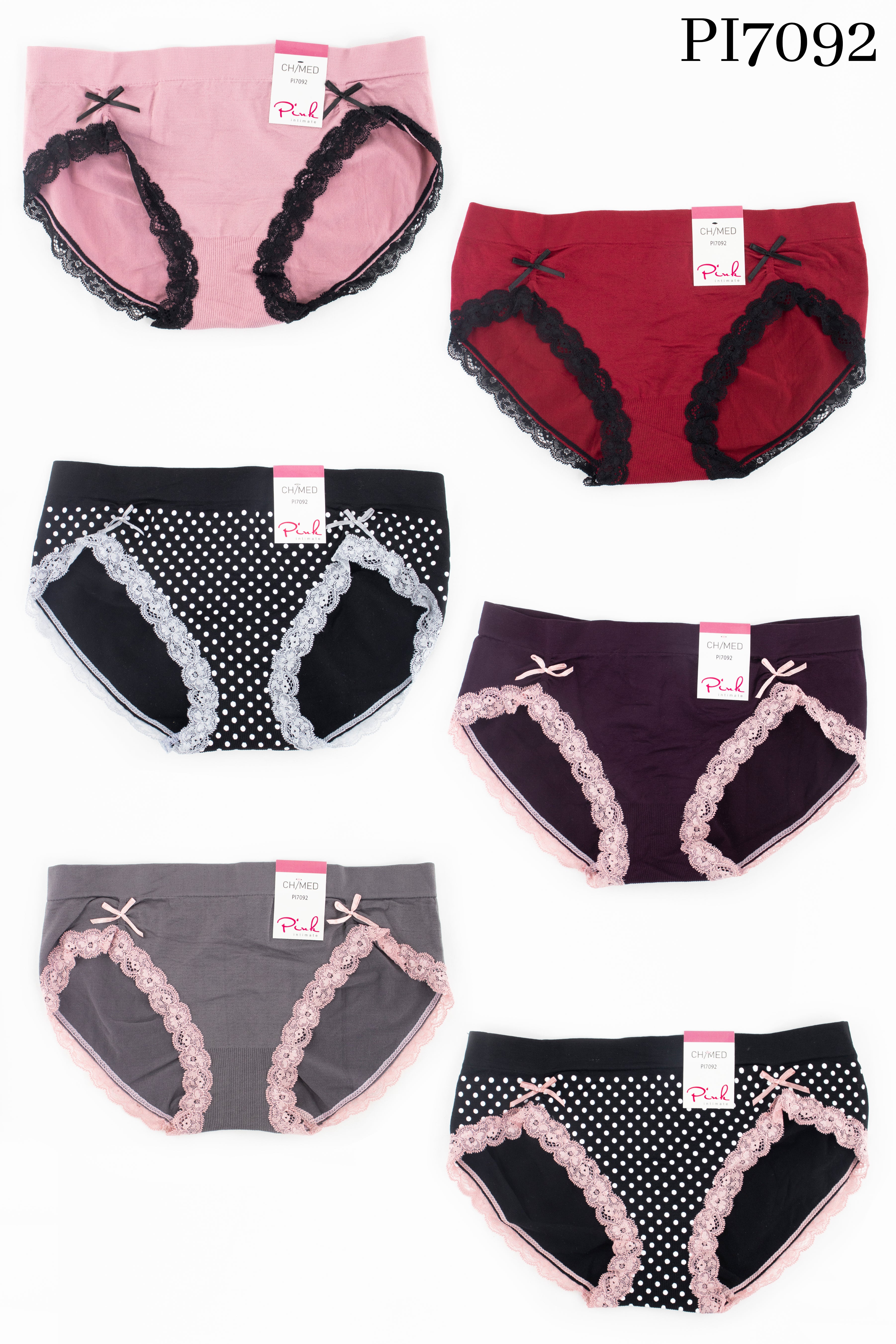 PANTY CON ENCAJE PI7092N