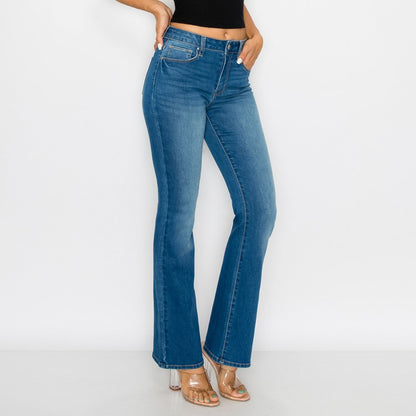 JEANS BOOTCUT LISO  90248