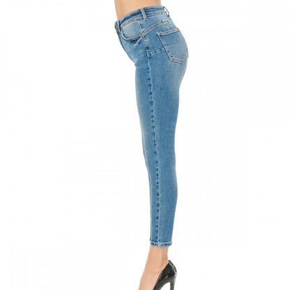 JEANS AL TOBILLO SKINNY 90800